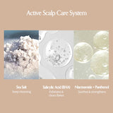 Growus Sea Salt Therapy Scalp Scaler 250g – Deep Cleansing Sea Salt Scalp Scrub for Fresh Scalp Care