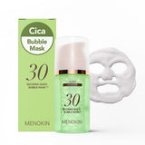 MENOKIN 30 Seconds Quick Bubble Mask 6 Types – Multi-Action Oxygen Foaming Mask