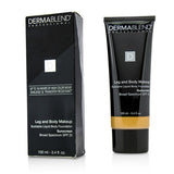 Dermablend Leg and Body Make Up Buildable Liquid Body Foundation Sunscreen Broad Spectrum SPF 25 - #Light Beige 35C 100ml/3.4oz