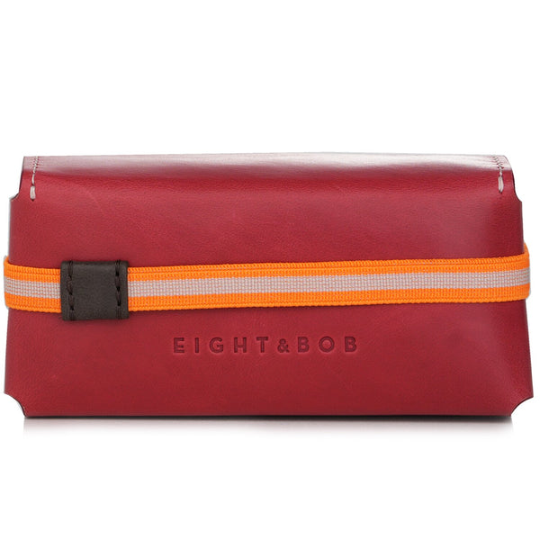 Eight & Bob Fragrance Leather Case - # Pomodoro Red (For 30ml)  1pc