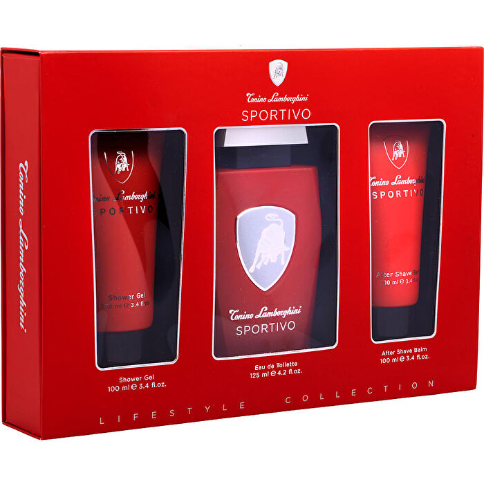 Tonino Lamborghini Lamborghini Sportivo Gift Set Eau De Toilette
