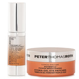 Peter Thomas Roth Clinically Stronger Brighetning 2 Piece Kit Of Full Size: Potent C Power Eye Cream 15ml+ Hydra Gel Eye Patches 30 Pairs 2pcs