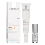 La Roche Posay La Roche Posay Pure Vitamin C Light Anti-Wrinkle Firming Moisturising Filler 30ml X Natural Beauty Hydrating Radiant Eye Concentrate (Exp Date: 02/2026) 15ml 2pcs
