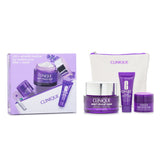 Clinique Smart Clinic.Set: Lifting Face+Neck Cream 50ml+Wrinkle Correcting Serum 10ml+Wrinkle Corrective Eye Cream 5ml +Bag 4pcs