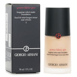 Giorgio Armani Power Fabric Pro Longwear Velvet Matte Foundation - # 3 30ml