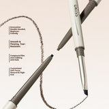 UKISS Dual-Ended Blade Brush waterproof pencil Eyeliner Gel Pen