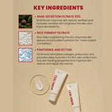 K-Secret Seoul 1988 Cream 100ml – Snail Mucin 93% + Rice Hydrating Facial Cream