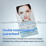 DERMAFIX Hyal Collagen Mask 8 Sheets – Hydrating & Moisturizing Blue