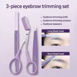 AMORTALS Eyebrow Precision Grooming Set – 3 Pieces