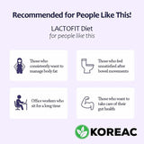 Lacto-Fit Diet Purple Slim Probiotics 60 Pack | Korean Gut & Metabolic Support Supplement