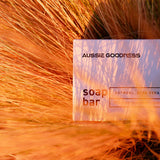 Aussie Goodness Premium Australian Oatmeal, Aloe Vera & Sandalwood Soap Bars | 200g | 8 Pack