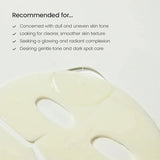 BIODANCE Radiant Vita Niacinamide Real Deep Mask 4 Sheets – Brighting Yellow