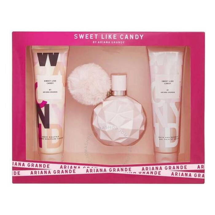 Ariana Grande Sweet Like Candy 3pc Set Eau De Parfum Body