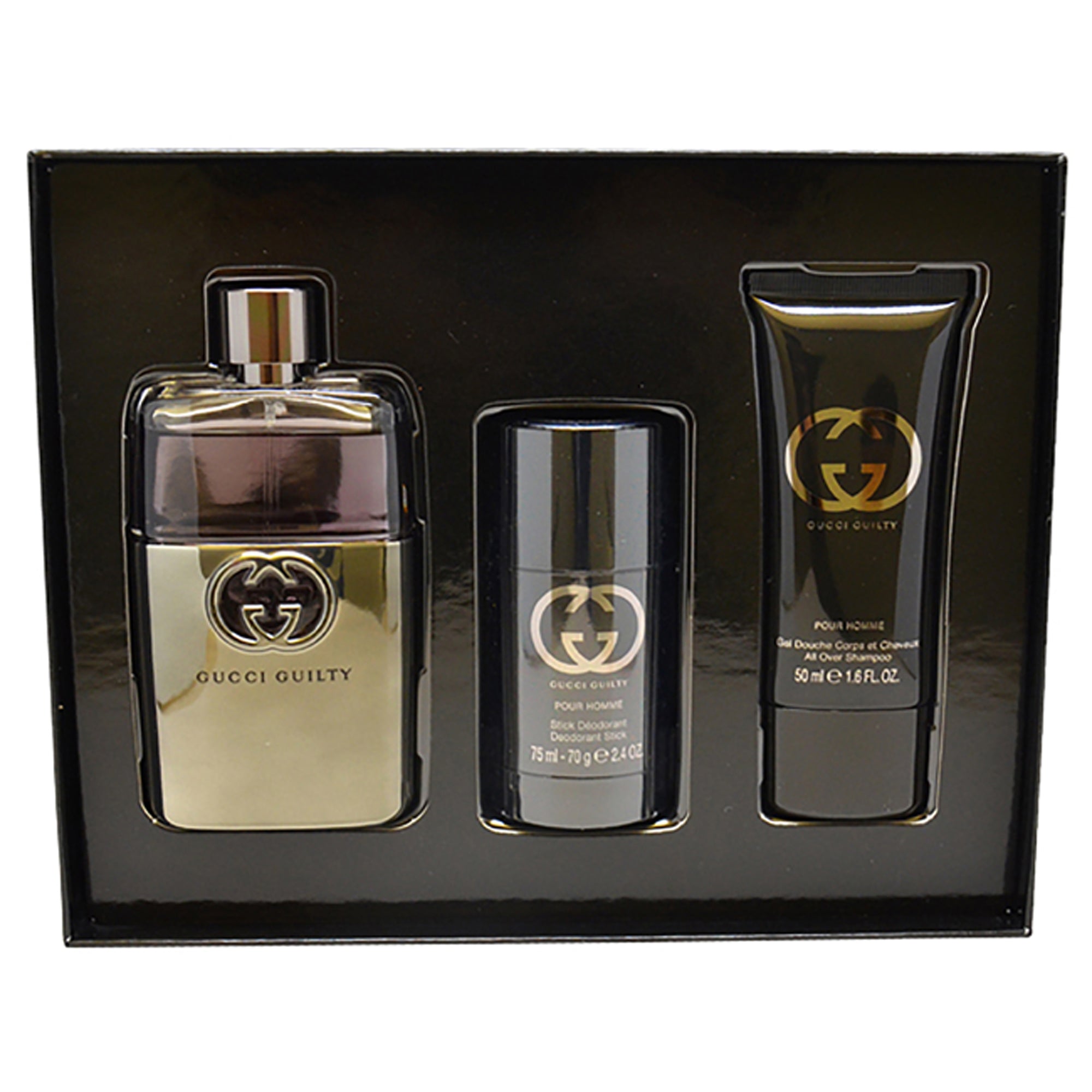Gucci Gucci Guilty by Gucci for Men Pc Gift Set 3oz EDT Spray