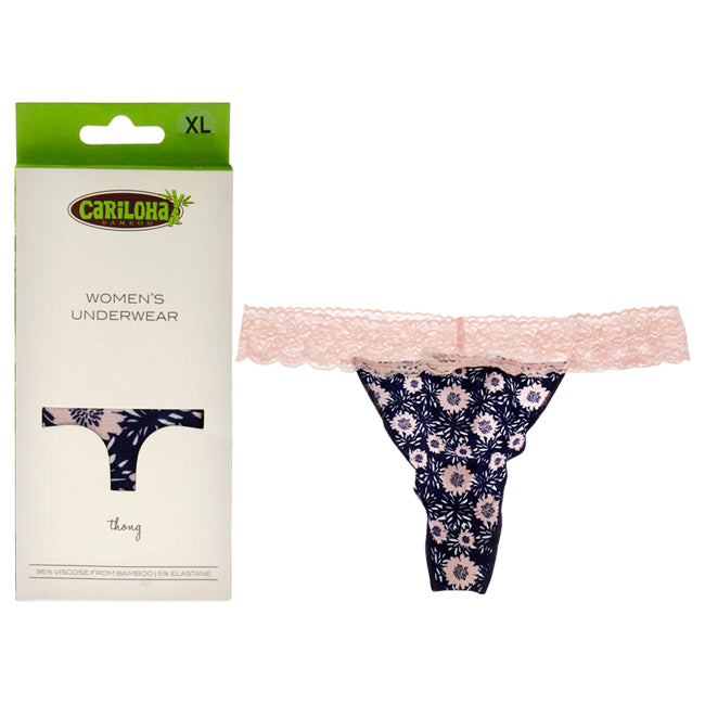 Cariloha Bamboo Lace Bikini Panty - Soft & Durable Low-Rise Panty