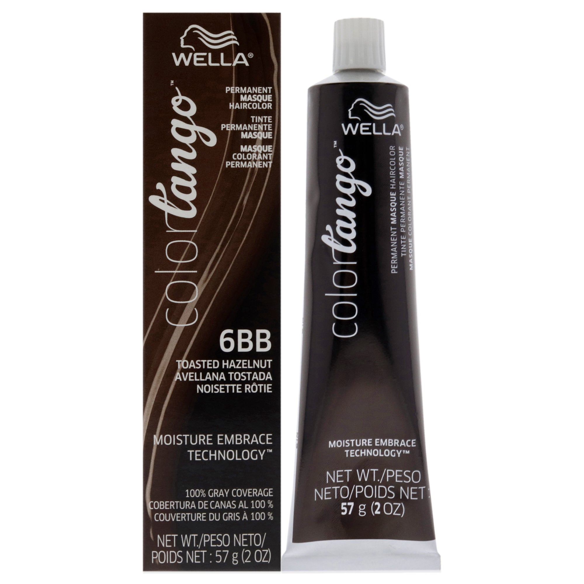 Wella Color Tango Permanent Hair Color 6BB Toasted Hazelnut by Wella