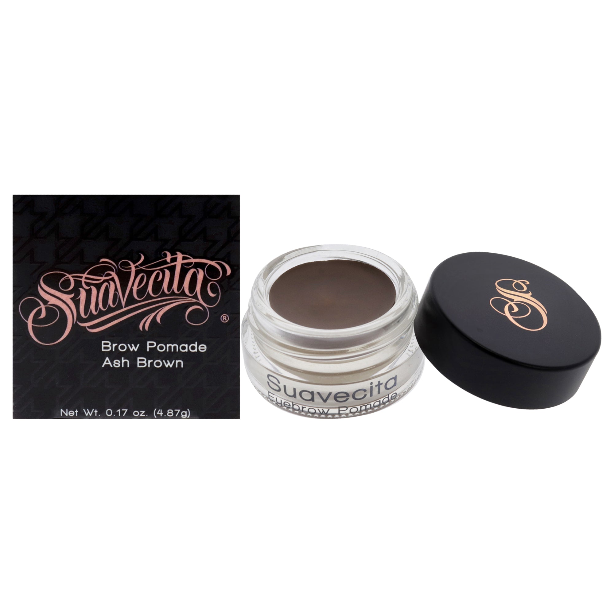 Suavecito Getöntes Augenbrauen-Gel – Black, 2 Oz, Wasserfest, Für Natürliche Fülle & Definition