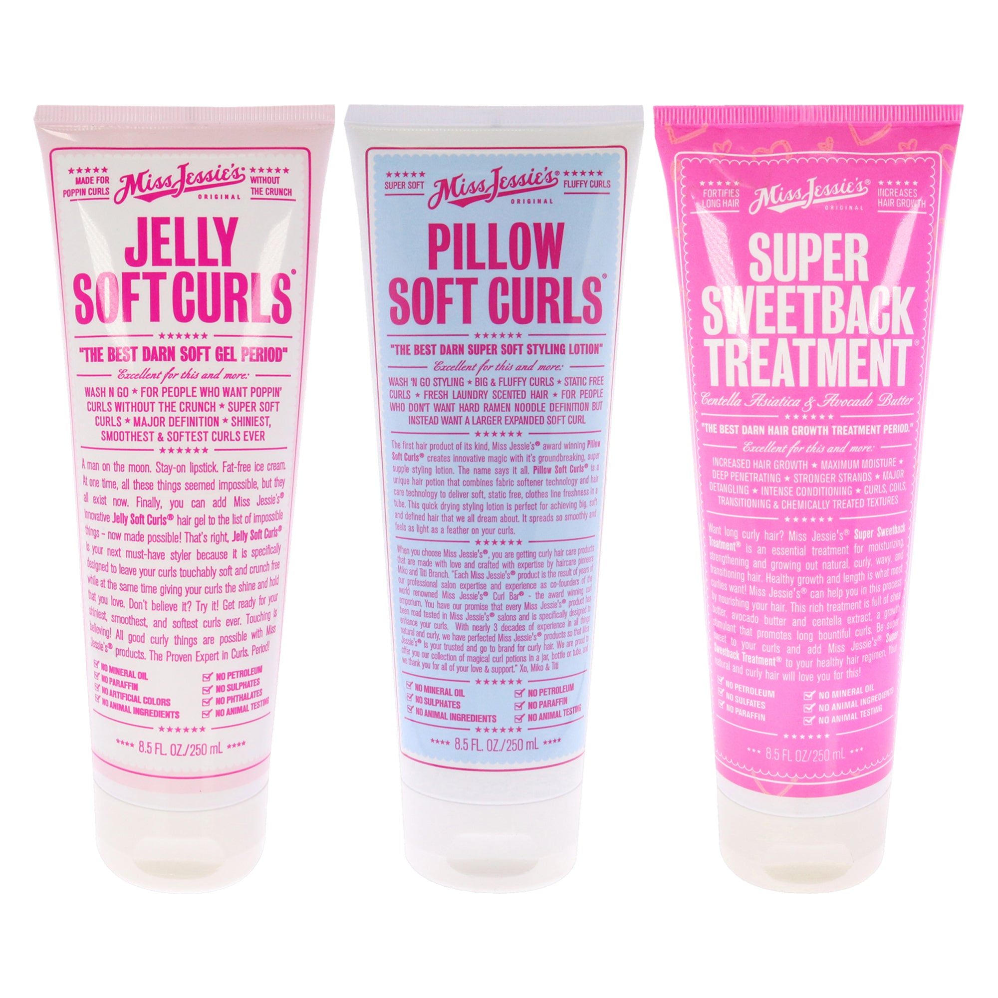 Miss Jessie‘s Soften Me Up Conditioner – 8,5 Oz / 250 Ml, Für Lockiges, Geschädigtes Haar