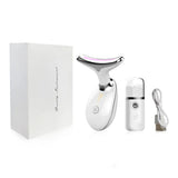 EMS Neck Face Lifting roller - LED Photon wellness, Wrinkle Remover ES-1081