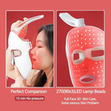 7 Colors LED Facial Mask - Wireless Face Care supports everyday comfortment