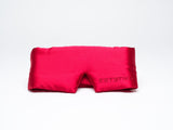 ESTETIKA Cooling Red Silk Wide Eye Mask with Gift Box