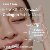 MENOKIN 30 Seconds Quick Bubble Mask 6 Types – Multi-Action Oxygen Foaming Mask