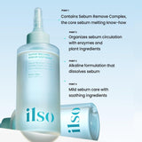 ILSO Natural Mild Clear Nose Patch Set + 40 Skin Wrap Cotton Pads (Sebum Softener & Pore Care Kit)