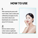 ILSO Natural Mild Clear Nose Patch Set + 40 Skin Wrap Cotton Pads (Sebum Softener & Pore Care Kit)