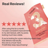 numbuzin Sheet Mask Mask Multipack (5 Sheets) - No.1 to No.5 Best Collection | Hydrating, Pores, Calming, Brightening & Anti-Aging Skin Care Set