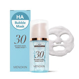 MENOKIN 30 Seconds Quick Bubble Mask 6 Types – Multi-Action Oxygen Foaming Mask