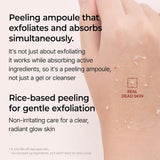 Dr. Melaxin Peel Shot Exfoliating Black Rice Ampoule (80ml)