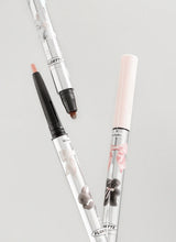 FLORTTE Double-Sided Eyeshadow Pencil – Dual-Ended Under Eye Highlight & Contour Stick for Natural Eye Makeup Princess Aegyo Sal Volumizing