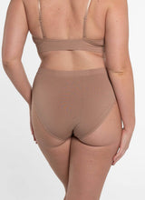 Callie Modal Bikini Brief Underwear - Chestnut