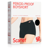 Scarlet Period-Proof Boyshort Moderate to Heavy S