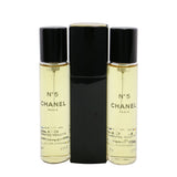 Chanel No.5 Eau De Toilette Purse Spray And 2 Refills 3x20ml/0.7oz