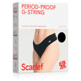 Scarlet Period-Proof G String Light Black S