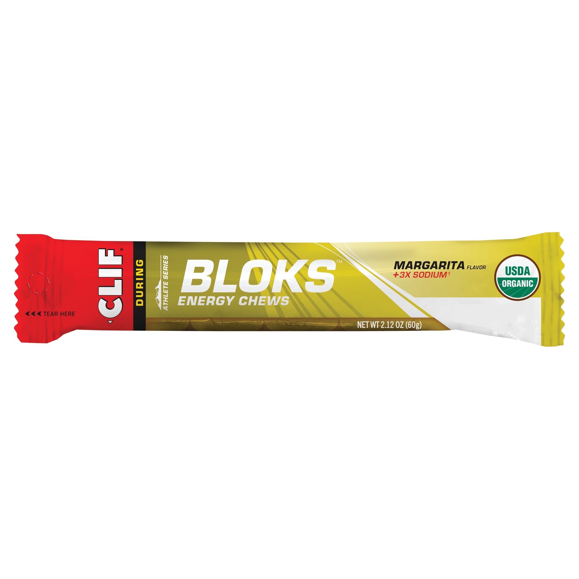 CLIF Bloks Energy Chews Margarita (150mg Sodium) 60g Fresh Beauty Co.