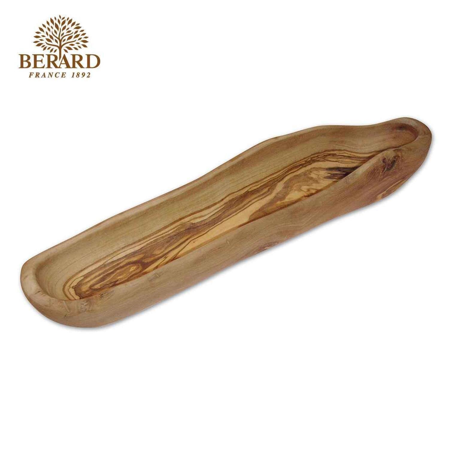 Berard Olive Wood Bread Basket 35cm Fixed Size Fresh Beauty Co.