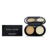 Bobbi Brown New Creamy Concealer Kit - Warm Natural Creamy Concealer + Pale Yellow Sheer Finish Pressed Powder 3.1g/0.11oz