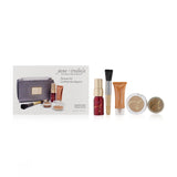 Jane Iredale Starter Kit (6 Pieces): 1xPrimer & Brighter, 1xLoose Mineral Powder, 1xMineral Foundation - # Medium Dark