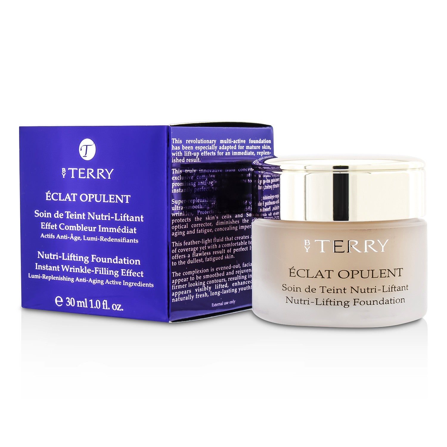 By Terry Eclat Opulent Nutri-Lifting Foundation – N10 Nude Radiance, 30 Ml, Glättende Make-up-Grundierung