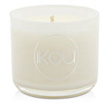 iKOU Eco-Luxury Aromacology Natural Wax Candle Glass - Happiness (Coconut & Lime)