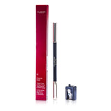 Clarins Long Lasting Eye Pencil with Brush - # 01 Carbon Black (With Sharpener) 1.05g/0.037oz