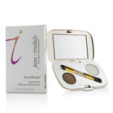 Jane Iredale GreatShape Eyebrow Kit (1x Brow Powder, 1x Brow Wax, 1x Applicator) - Brunette