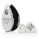 BeautyBlender Liner Designer (1x Eyeliner Application Tool, 1x Magnifying Mirror Compact, 1x Suction Cup) - Pro (White)