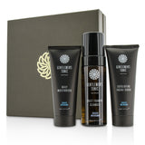 Gentlemen's Tonic Face Gift Set: Exfoliating Facial Scrub 100ml + Daily Foaming Cleanser 150ml + Daily Moisturiser 100ml