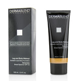 Dermablend Leg and Body Make Up Buildable Liquid Body Foundation Sunscreen Broad Spectrum SPF 25 - #Medium Bronze 45N