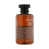 Apivita Oily Dandruff Shampoo with White Willow & Propolis (For Oily Scalp)