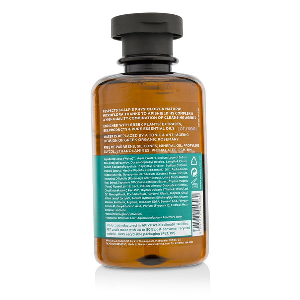Apivita Oil Balance Shampoo with Peppermint & Propolis (For Oily Hair)  250ml/8.45oz