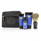 The Art Of Shaving Starter Kit - Lavender: Pre Shave Oil + Shaving Cream + After Shave Balm + Brush + Bag